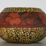 Eggshell mosaic won a merit ribbon